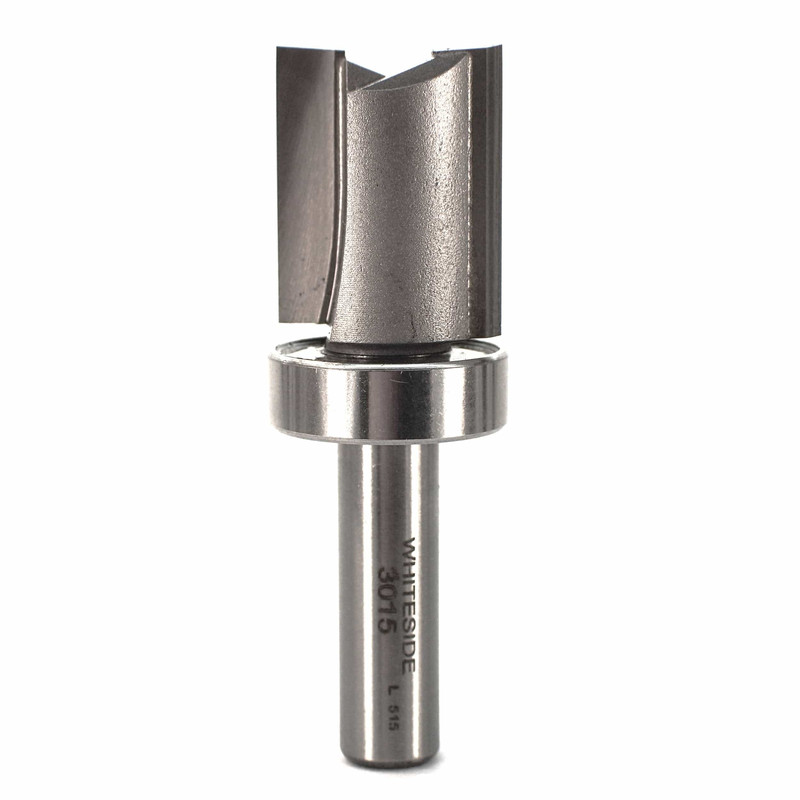 Bearing Template Router Bit - Shank:3/8" - Diameter:7/8" - Cutting Length:1"